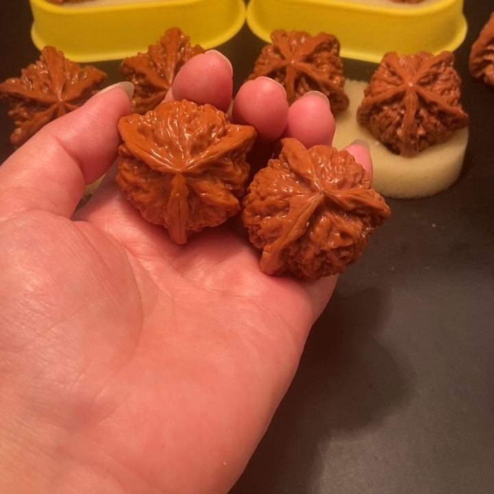 吊坠文玩核桃冀****）工艺三棱