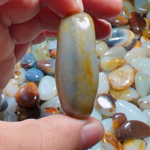 和田玉（糖玉）手链未镶嵌3