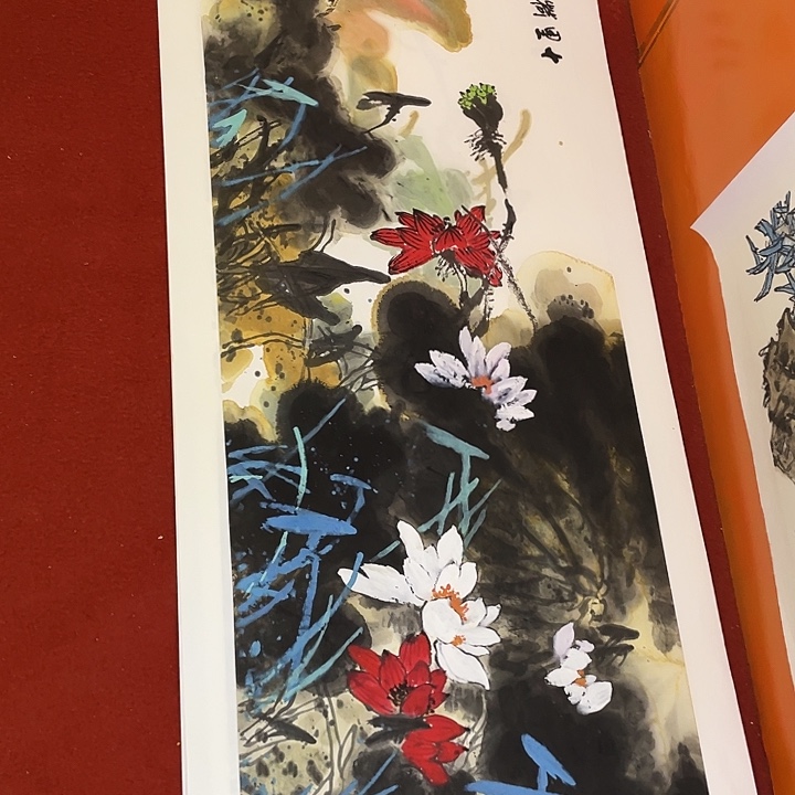 国画张圣敏先生纯手绘作品