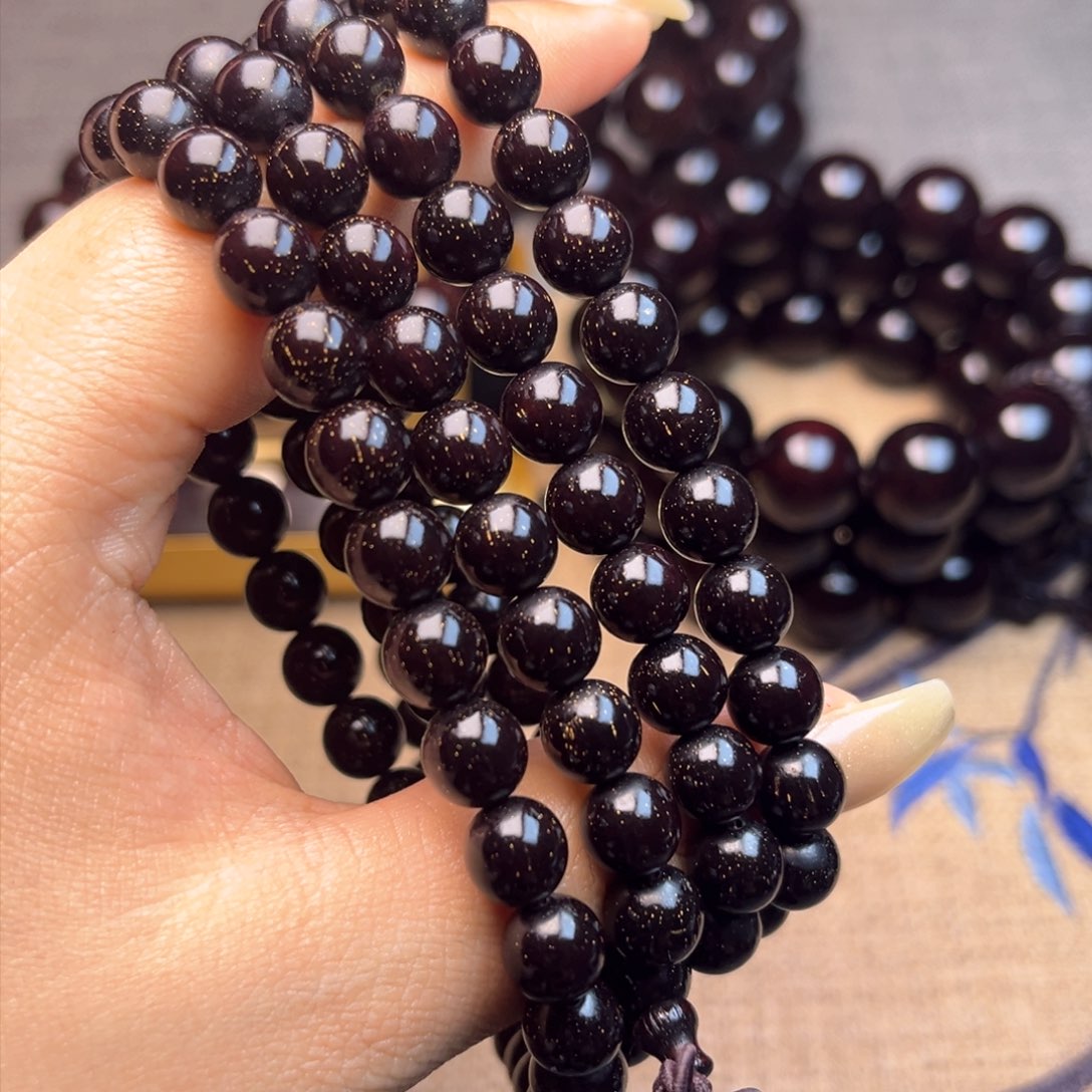 檀香紫檀（小叶紫檀）0.8 108颗多星