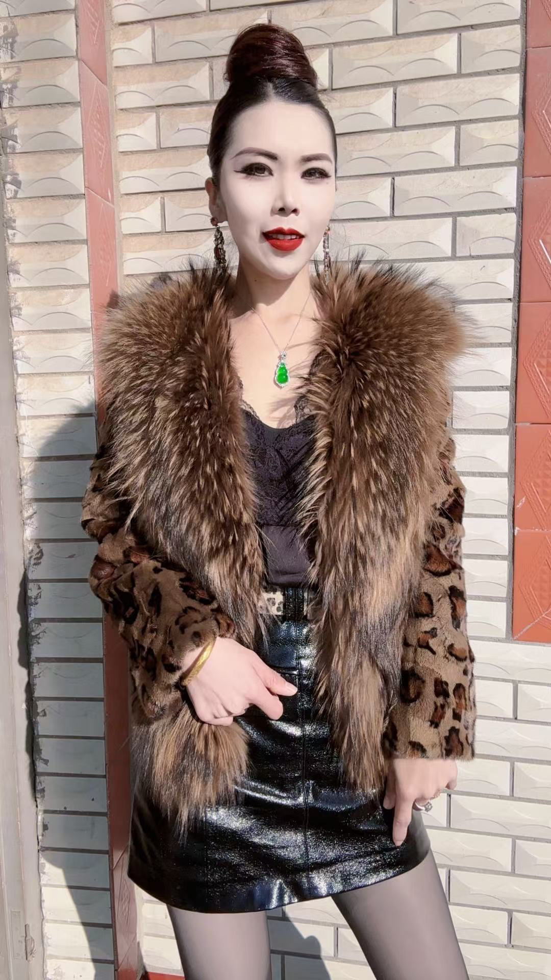 『新春贺岁』设计款豹纹女装