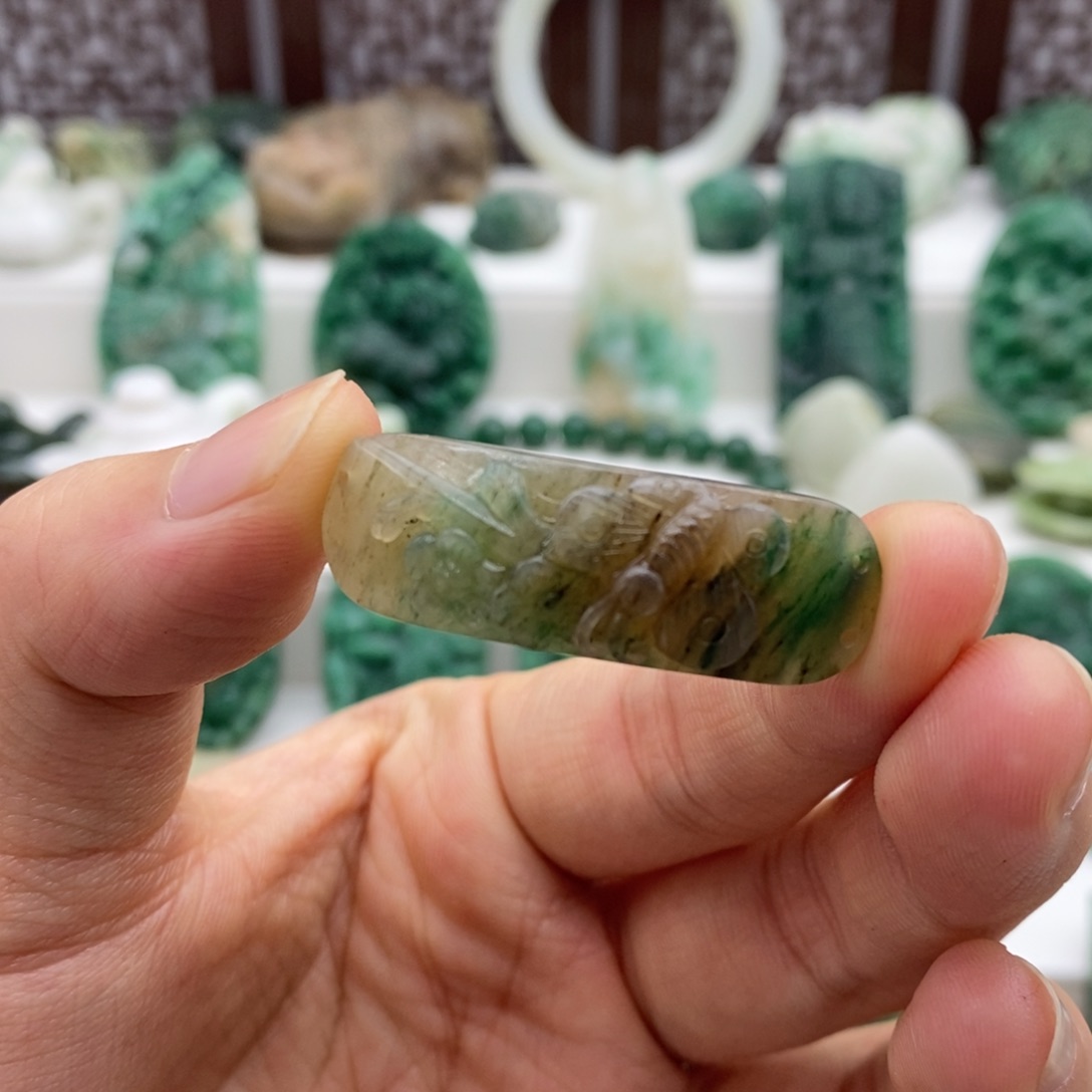 独山玉手绳未镶嵌