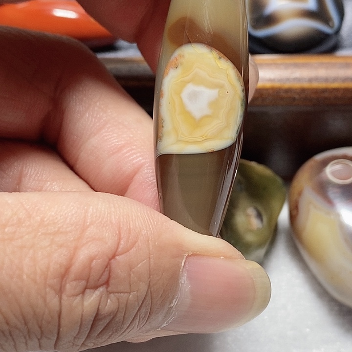 玛瑙/玉髓合金颈饰