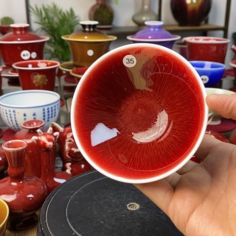 【闪购商品】景德镇名陶雅玩原矿郎红