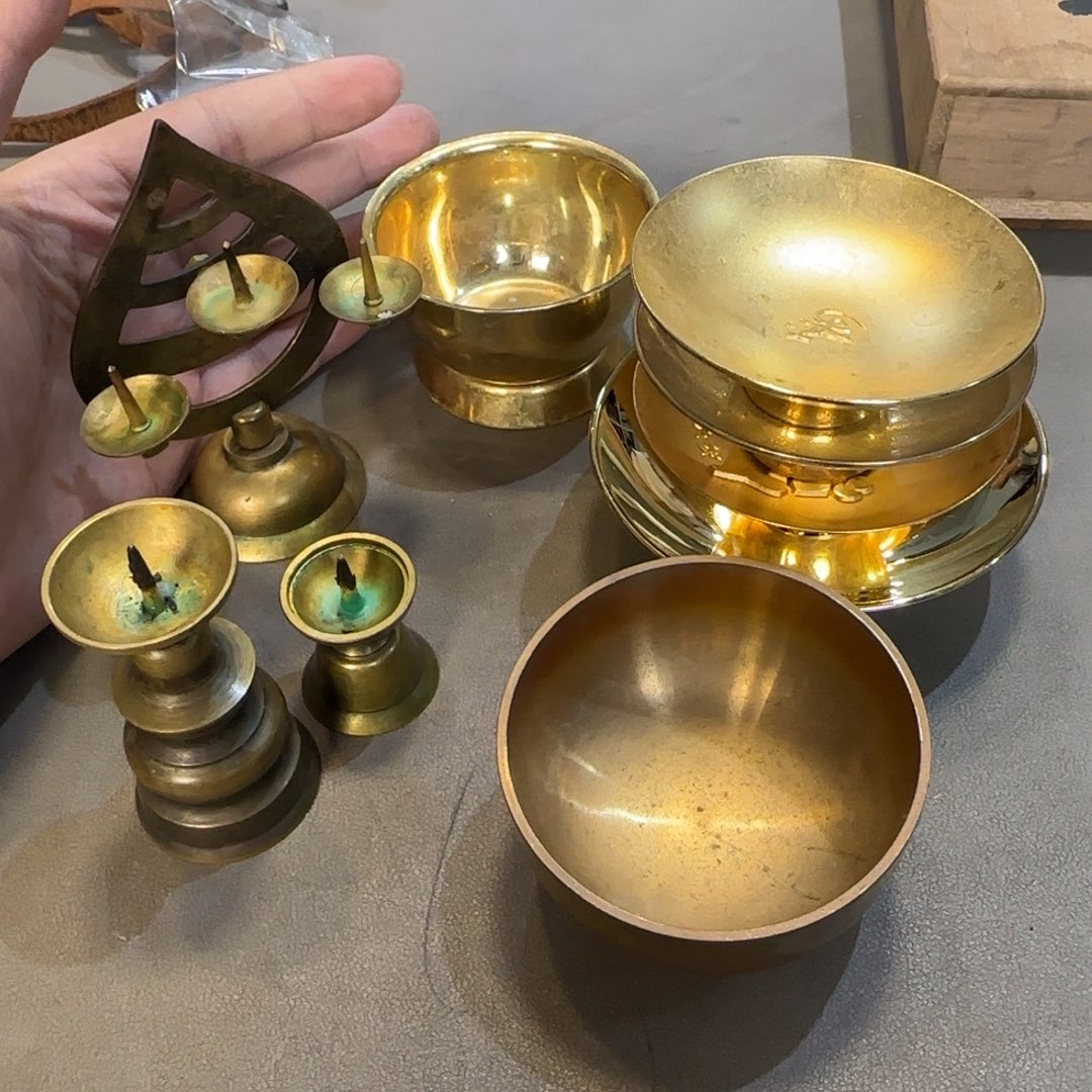 铜中古美术装饰工艺品