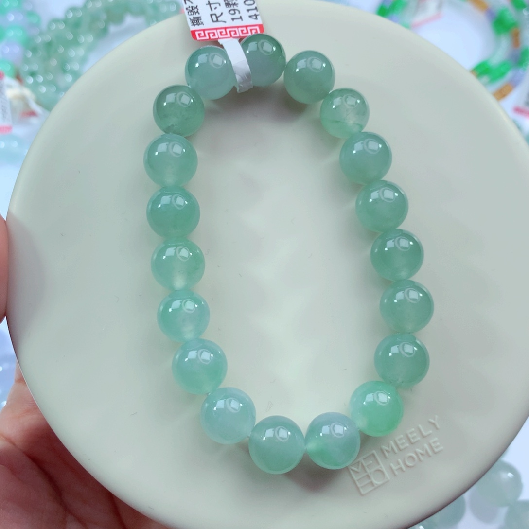 翡翠未镶嵌手链卡10