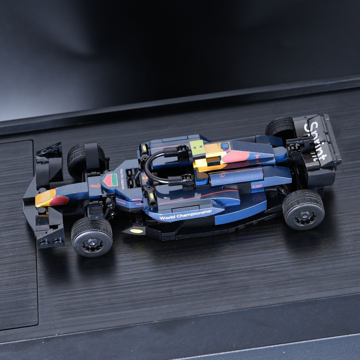 国产积木F1方程式赛车八格车跑车兰博基尼模型赛车拼装男孩礼物