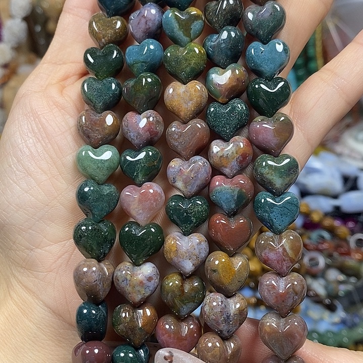 玛瑙/玉髓未镶嵌珠宝半成品天然印度玛瑙屁桃卡12mm15颗