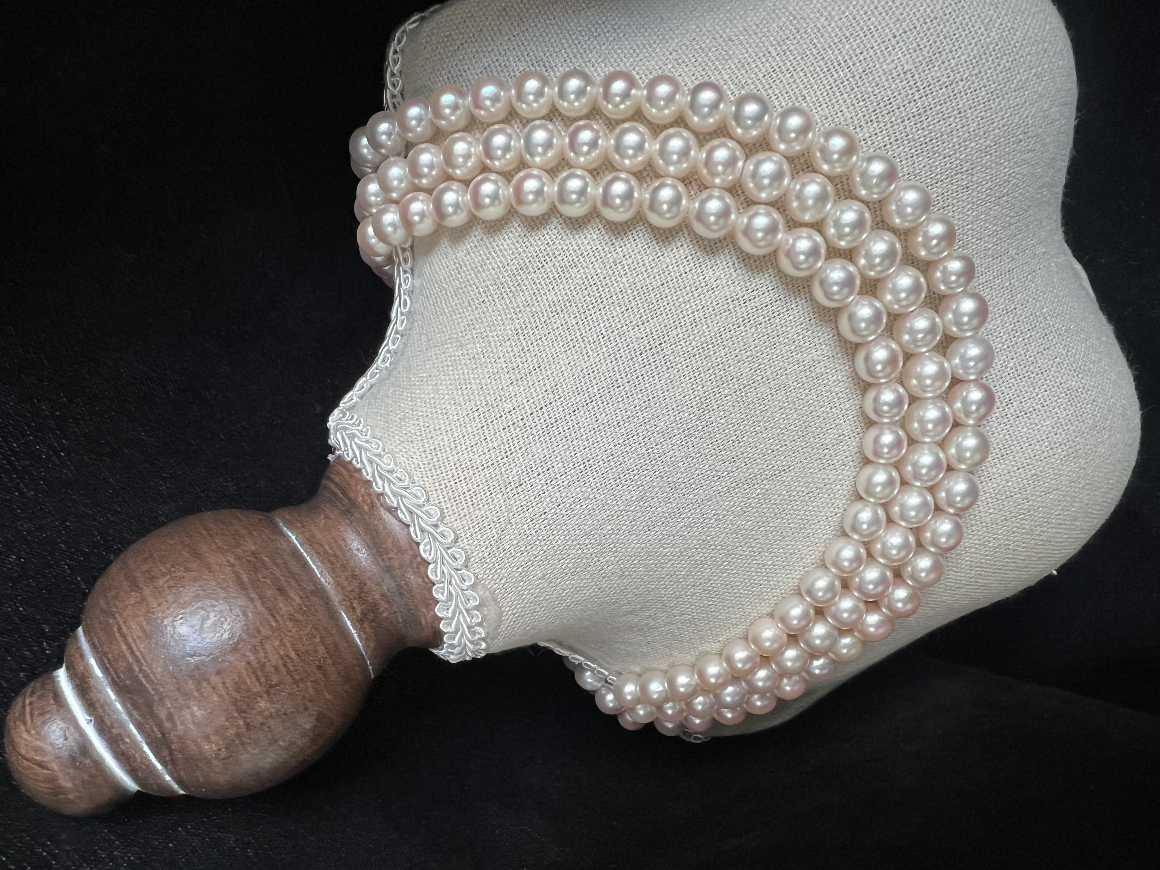 铜合金仿珍珠项链 铜合金仿珍珠项链 时尚饰品 复古宫廷