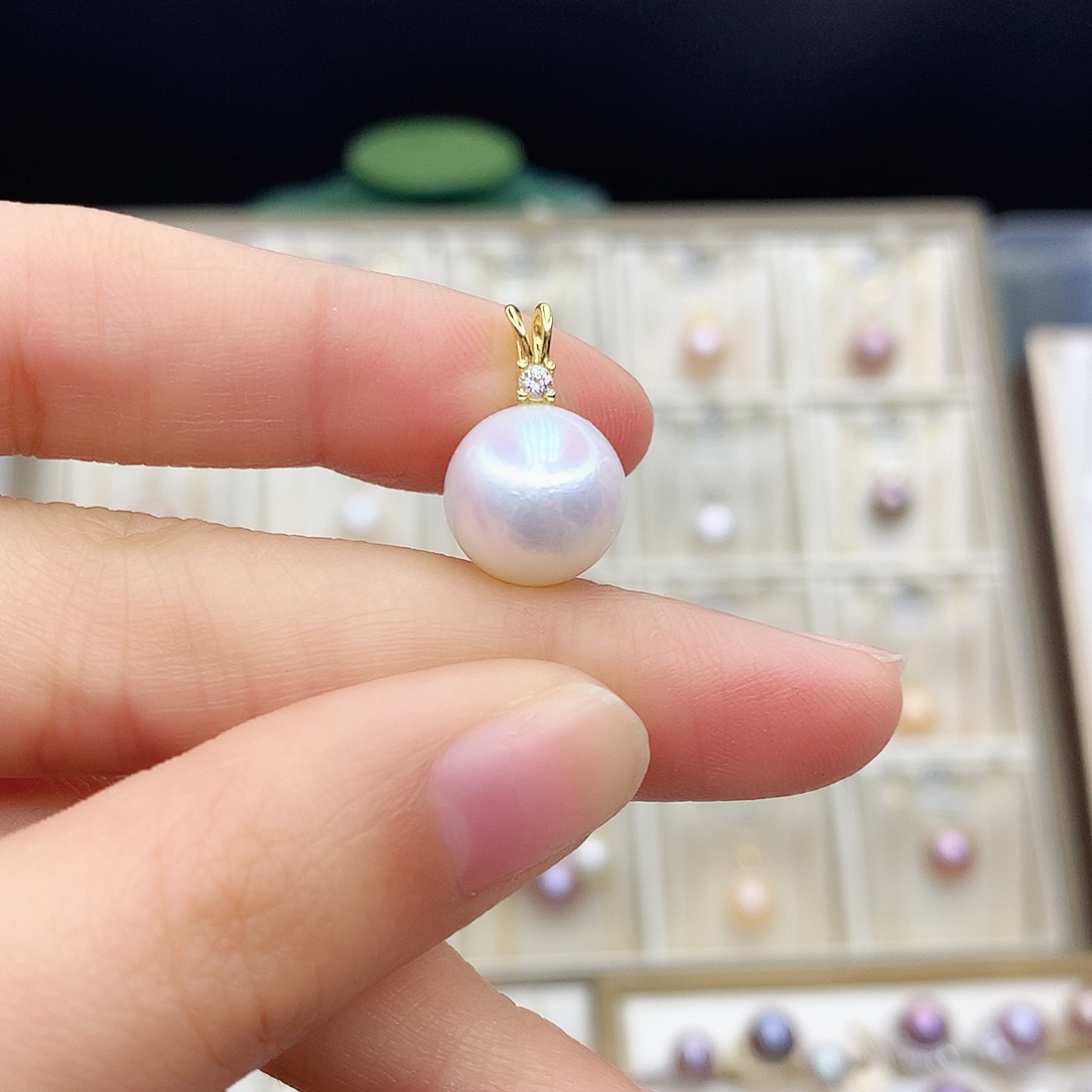 淡水珍珠颈饰合金