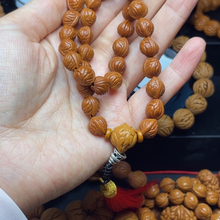 虎***哥吊坠桃核补籽^_^桃