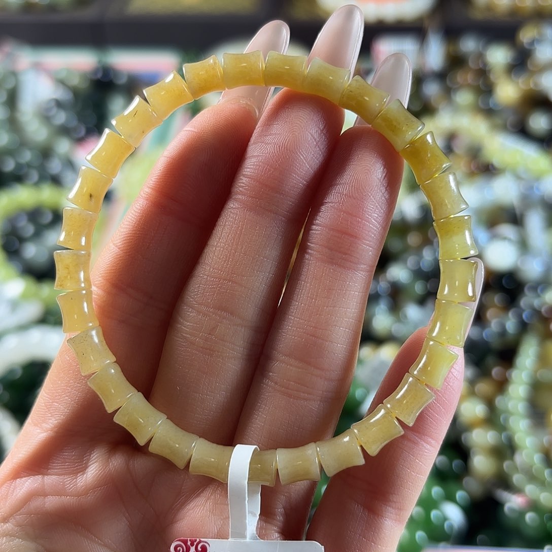 和田玉未镶嵌手链240