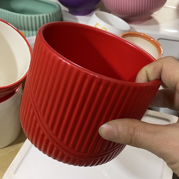 摆件陶陶盆有孔 瑕疵介意勿拍