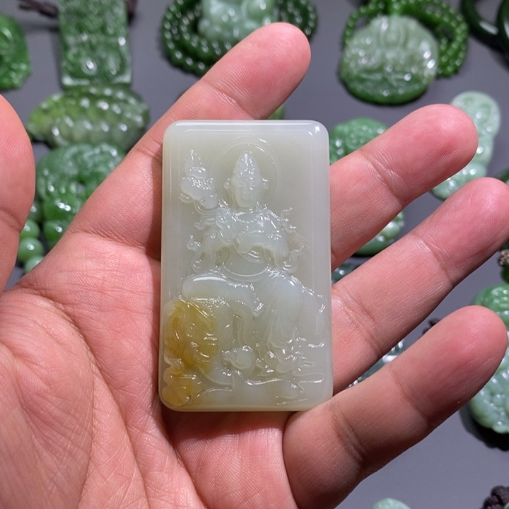 和田玉挂件未镶嵌