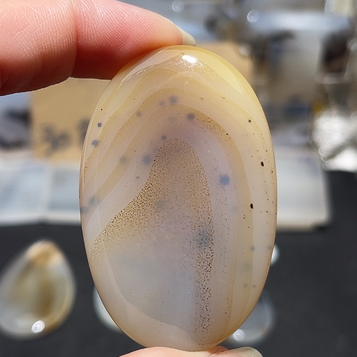 未镶嵌玉牌玛瑙/玉髓