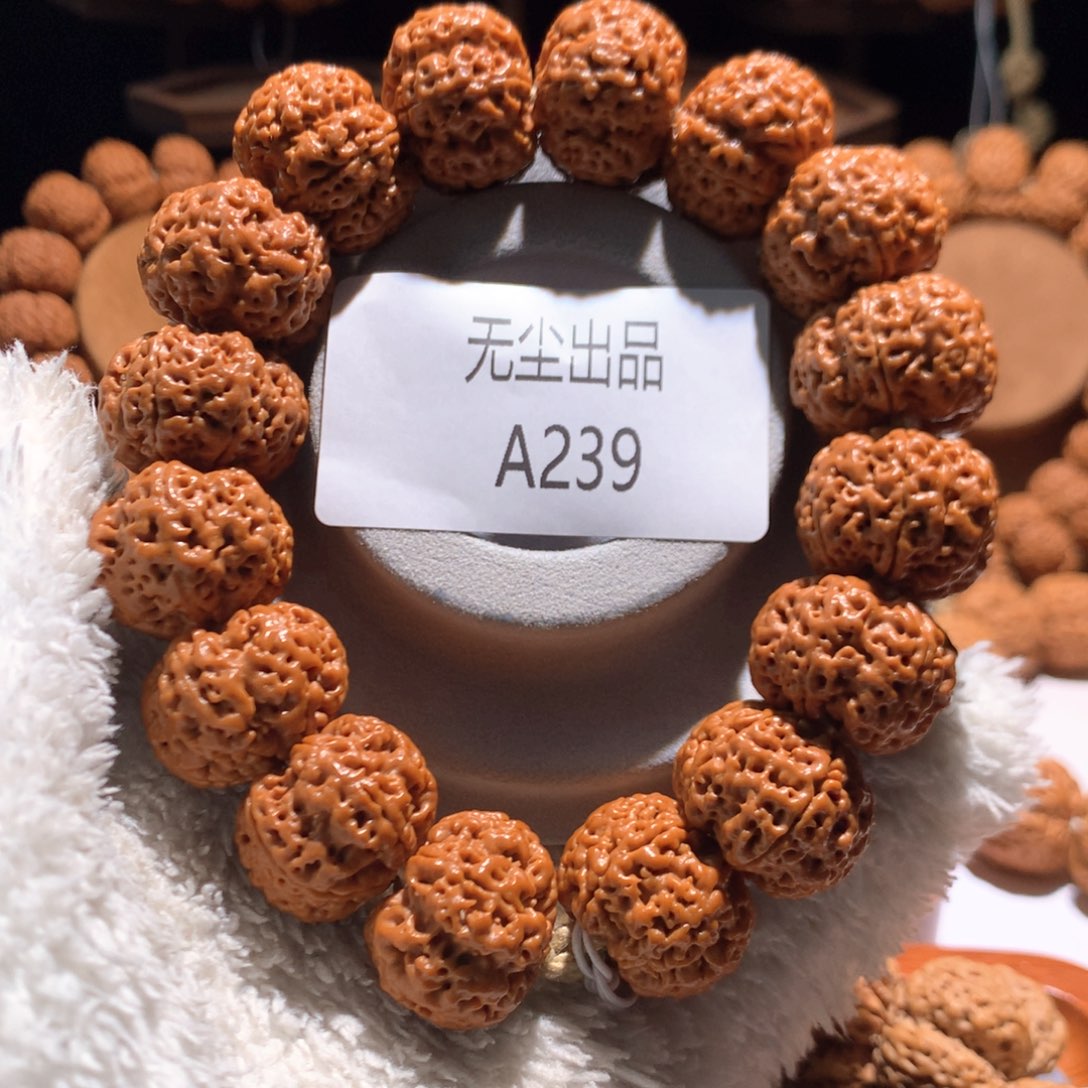 金刚菩提手串22踏天六瓣梅花定制