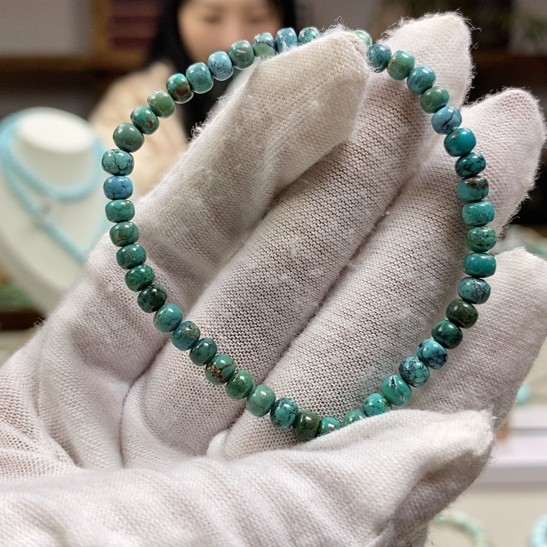 绿松石A11老型单圈卡4未镶嵌