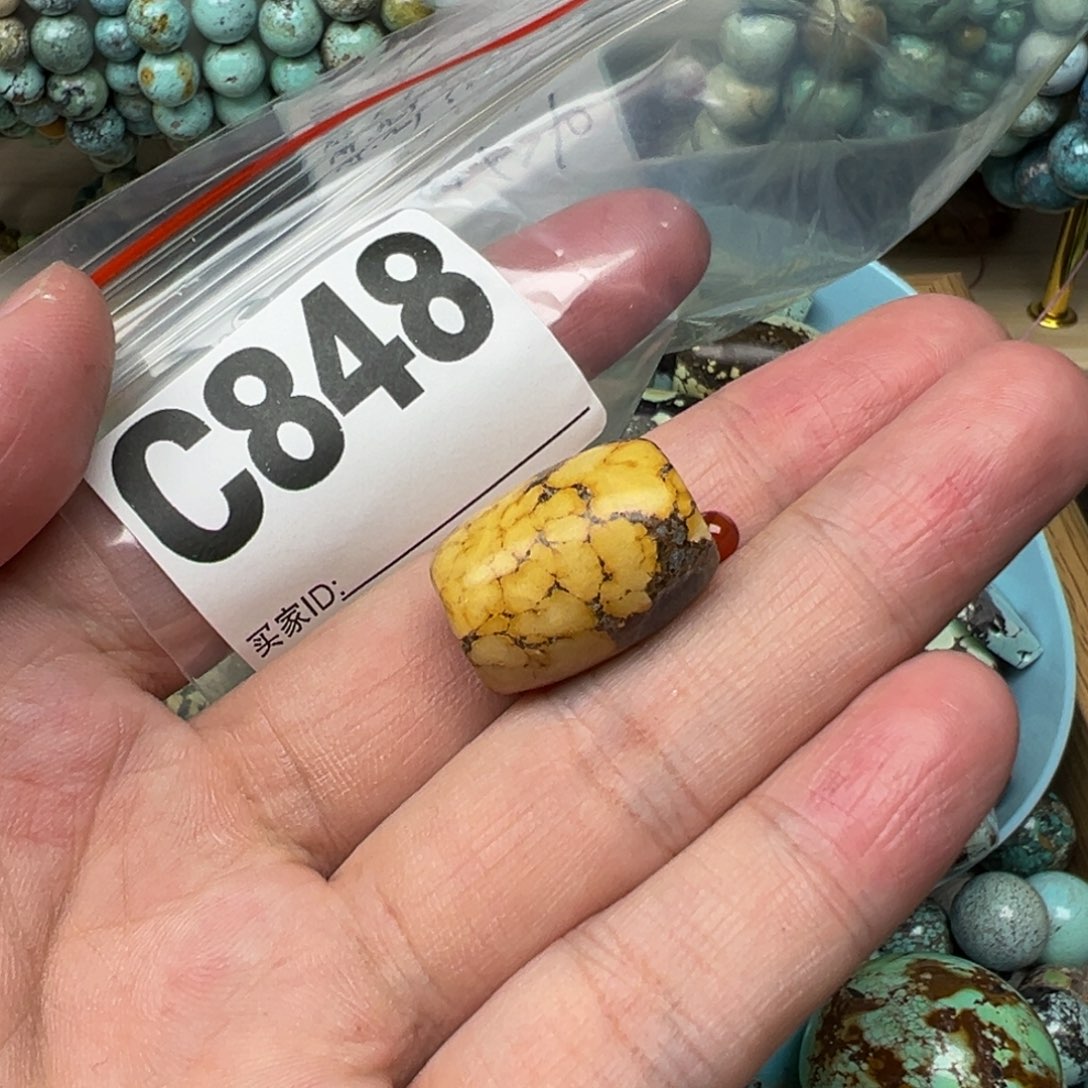 南红玛瑙配饰未镶嵌卡15.7