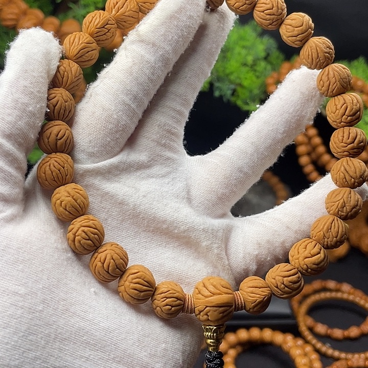 吊坠桃核秦岭龙纹桃核