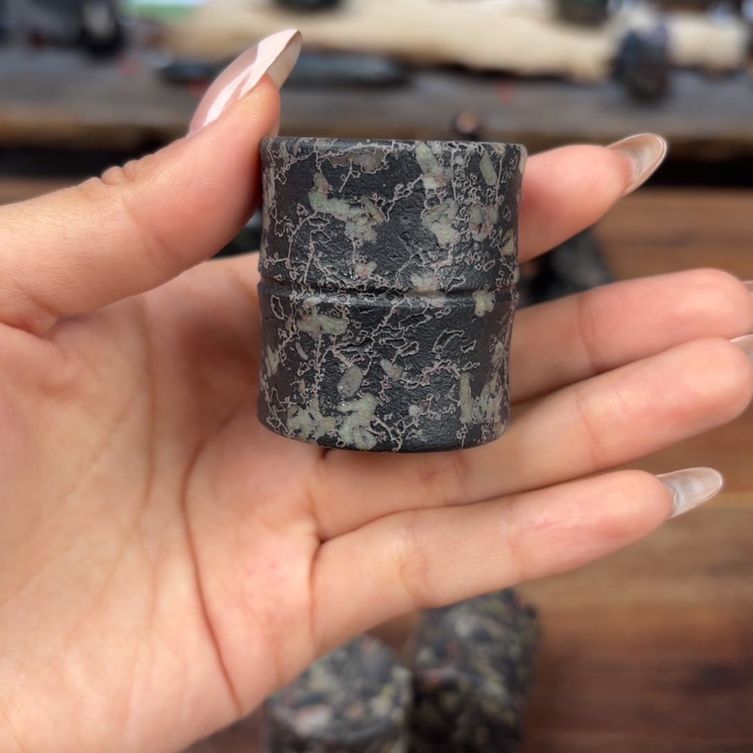 康能美玉瓷安山玉盖置