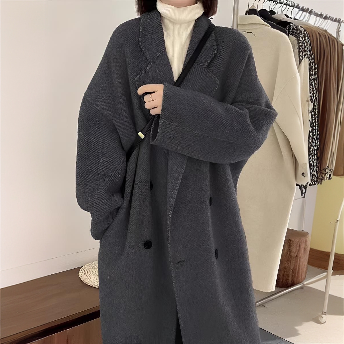 毛呢西装定制款（直播间扣号链接）非图片款实物以直播间所展示为准