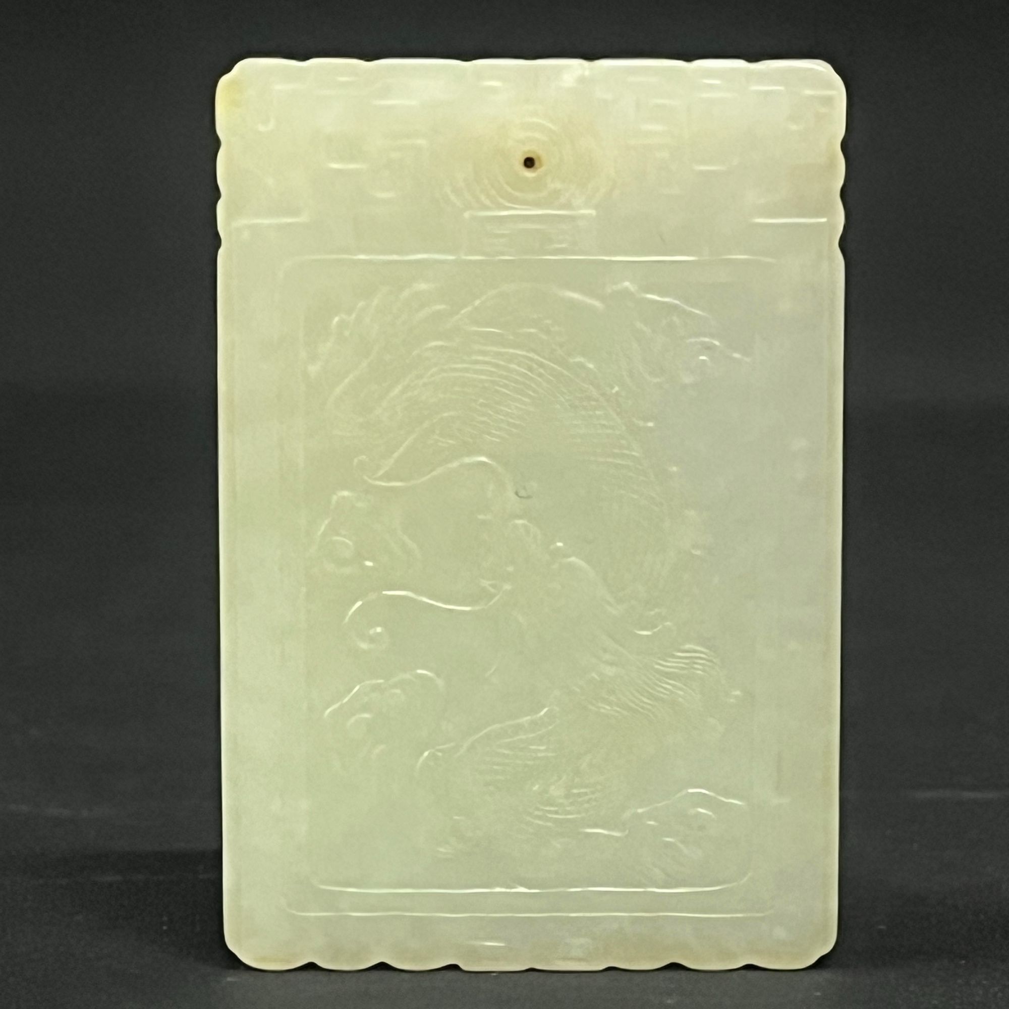 清/和田玉/龙行天下牌/HTY680256030