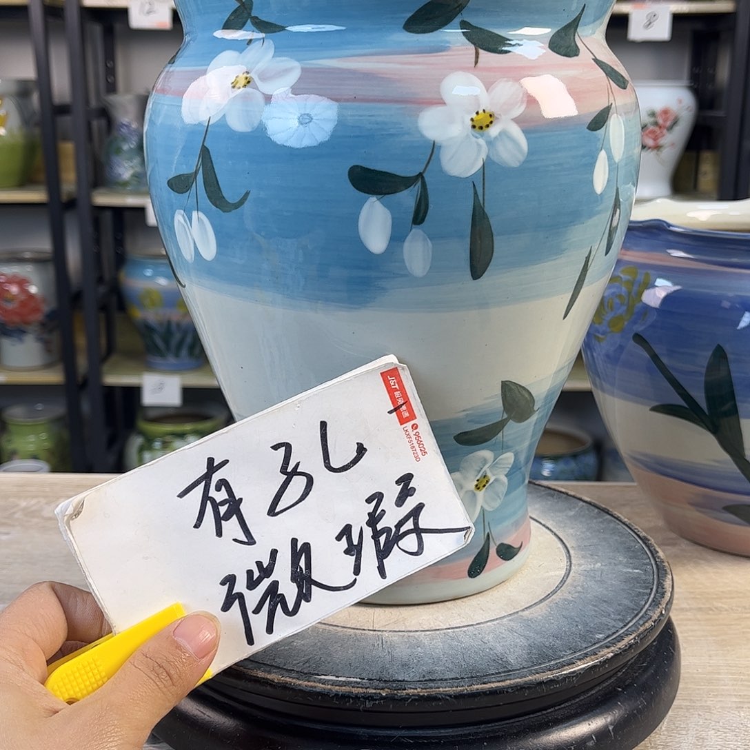 罐1xc景德镇陶瓷花盆