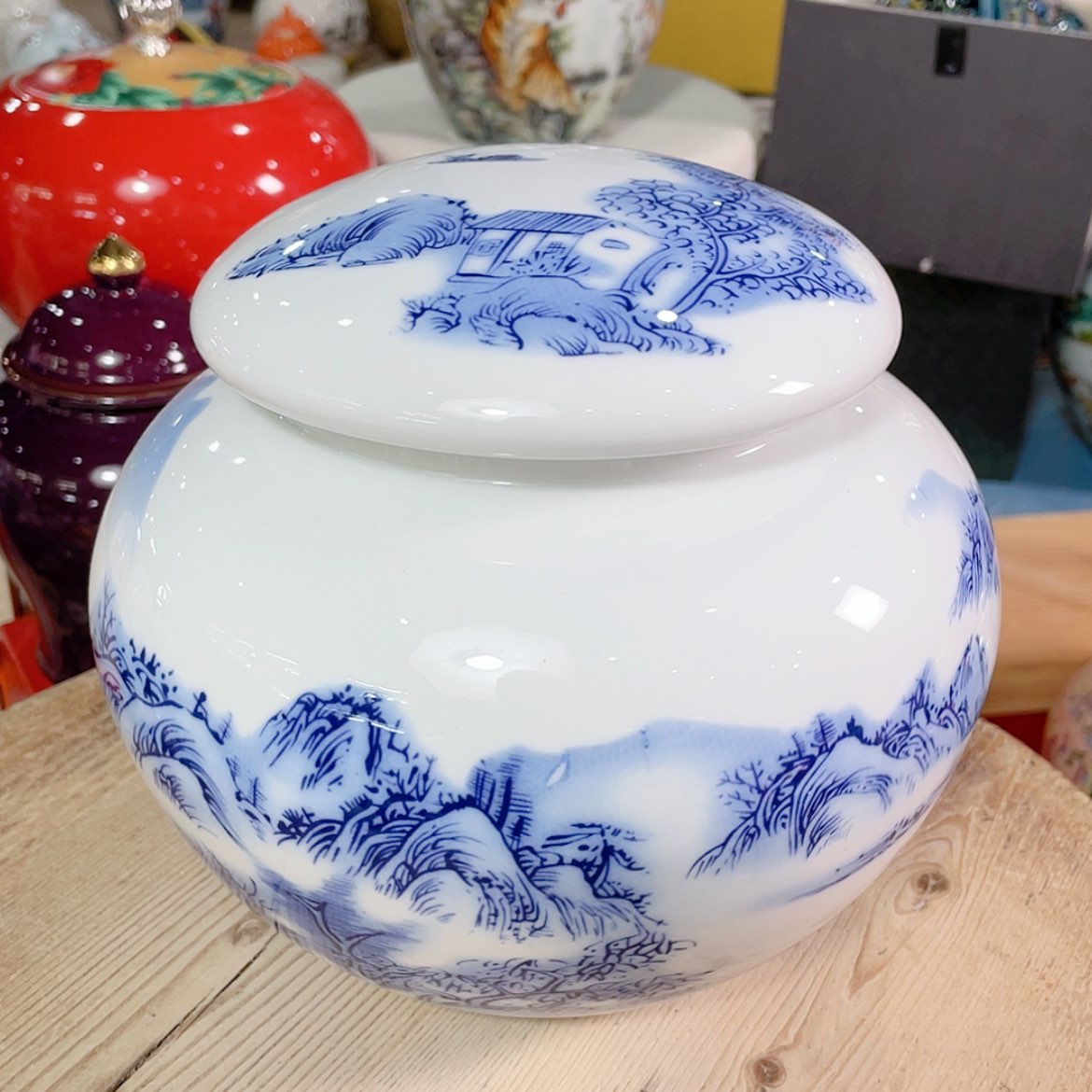 【闪购商品】罐陶瓷茶叶罐密封罐