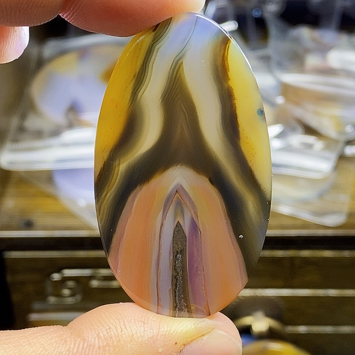 未镶嵌颈饰玛瑙/玉髓