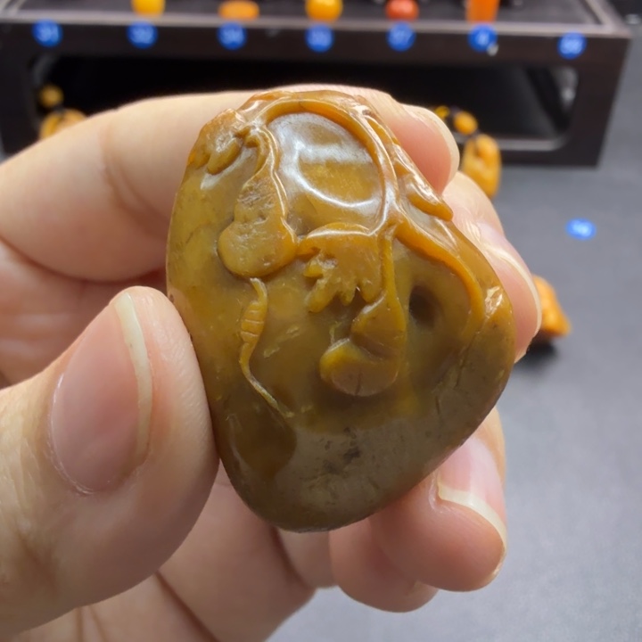 田黄石田黄石挂件