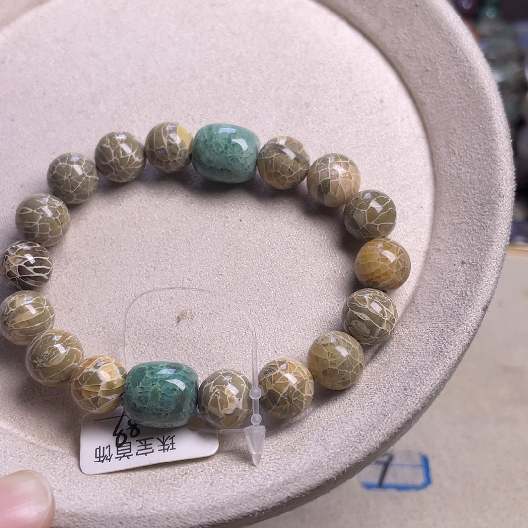 硅化玉未镶嵌手镯