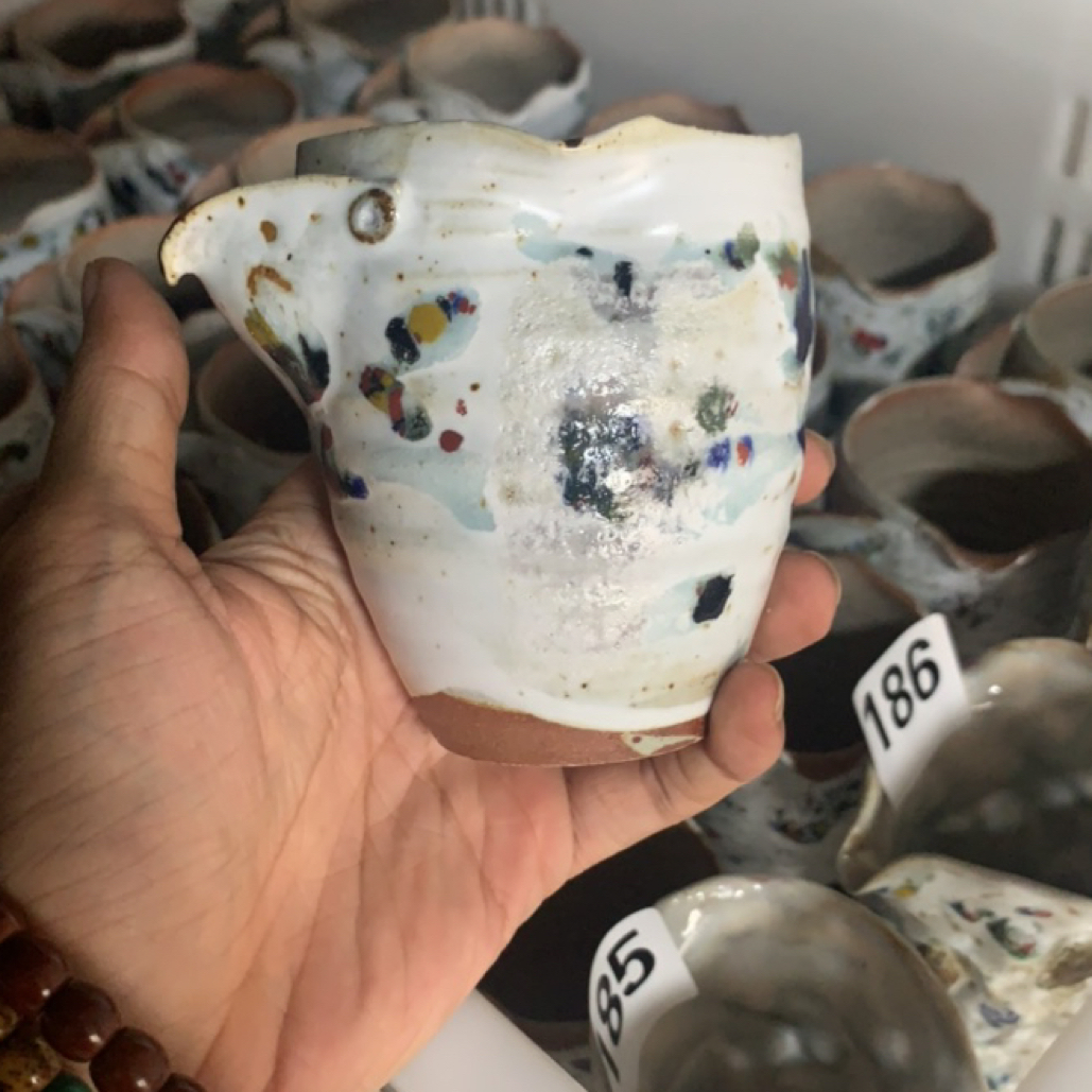 杨树手作七彩鹰嘴公道杯
