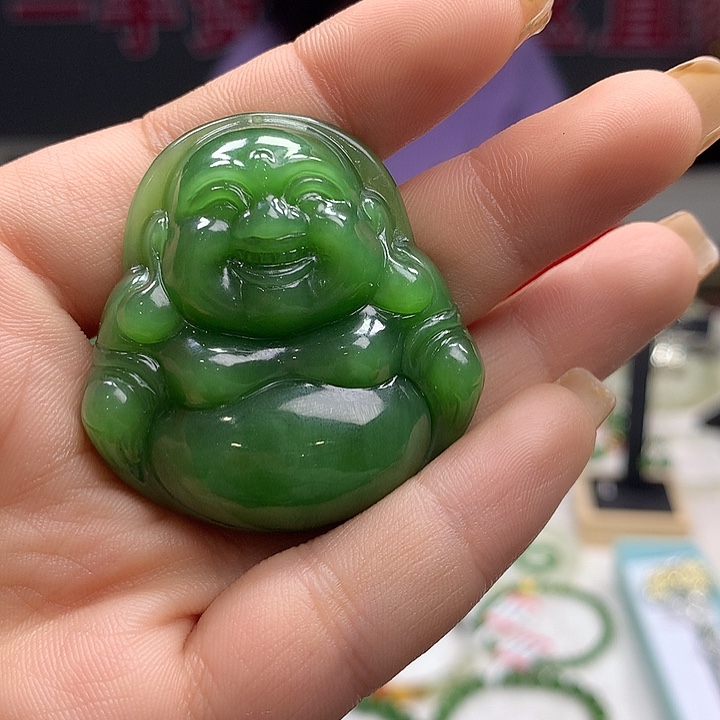 和田玉（碧玉）配饰未镶嵌