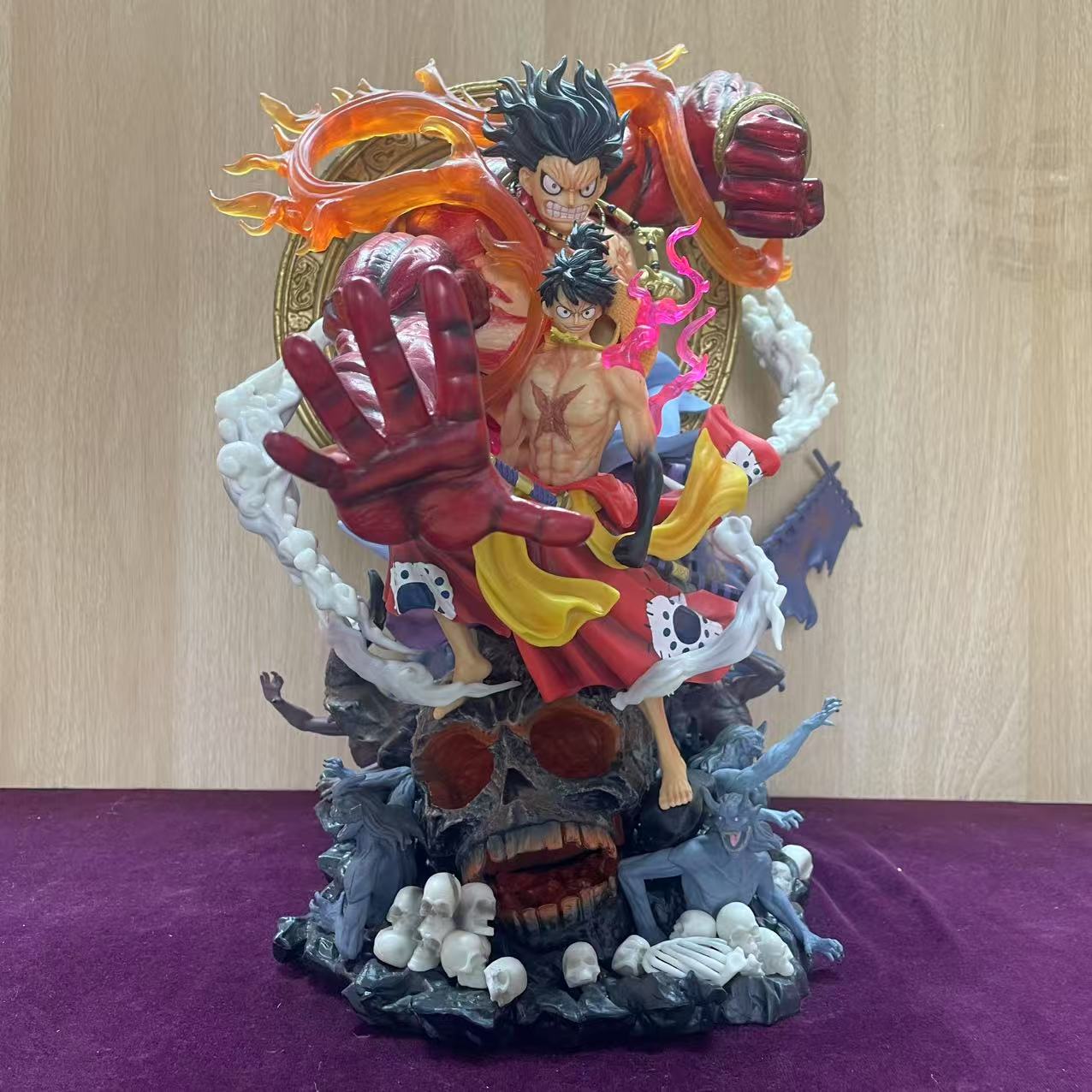 【】海贼王和之国鬼神不动明王路飞小号