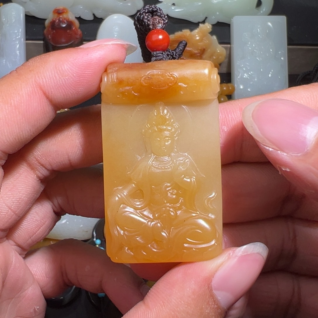 和田玉颈饰未镶嵌