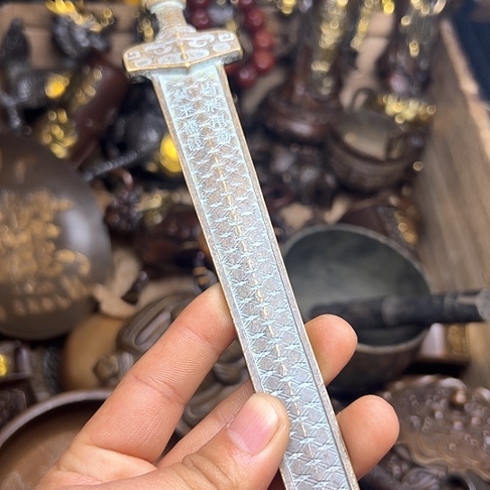 铜制工艺把玩摆件
