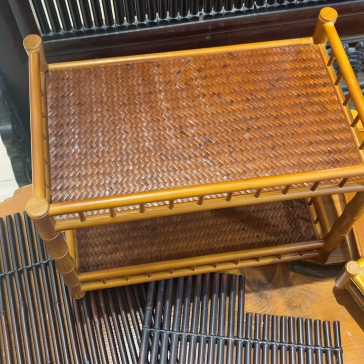 竹中古工艺品摆件