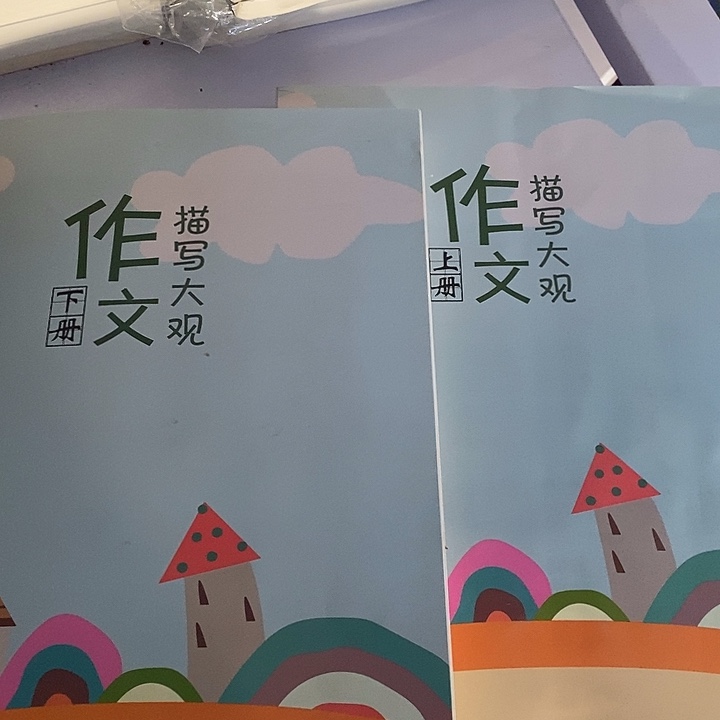 作文描大观上下册，两大本