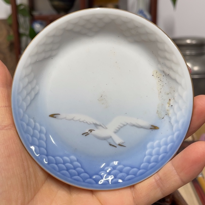 瓷中古工艺品摆件