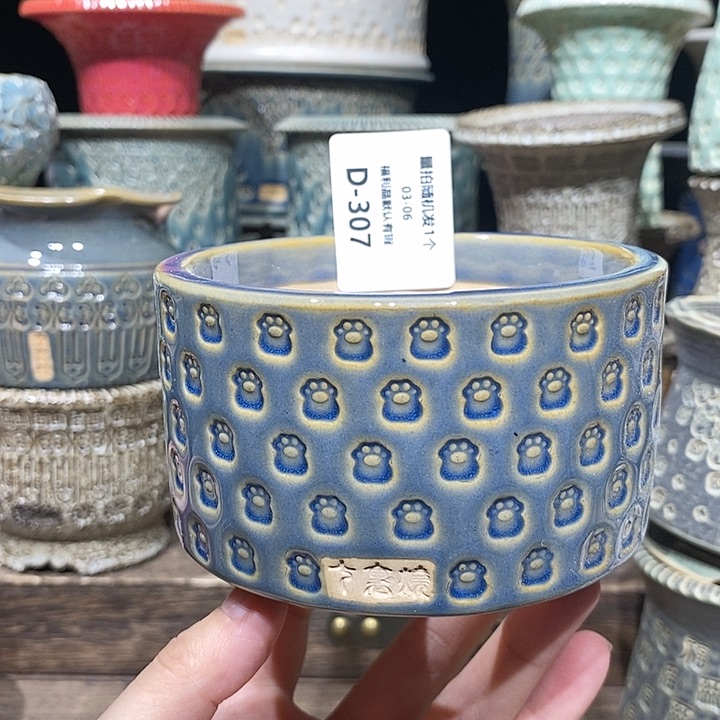 七里烧花盆3-6-307口径8