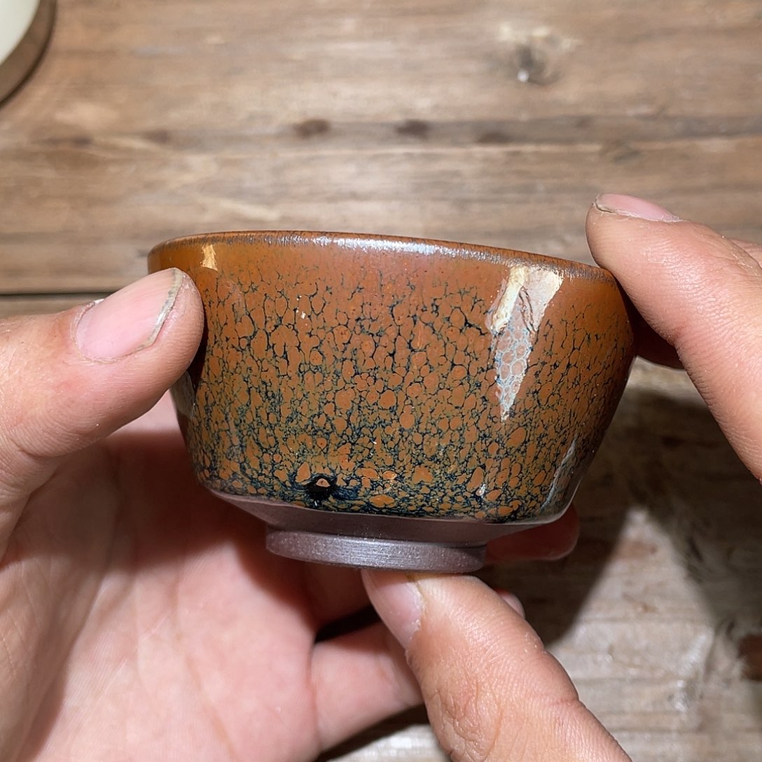 茶盏建窑建盏柴烧270