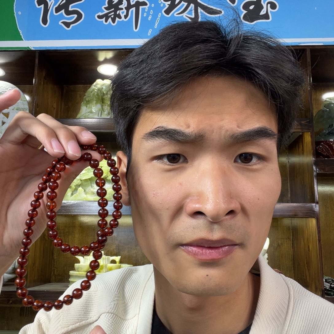 手链琥珀未镶嵌多样性拍一发一