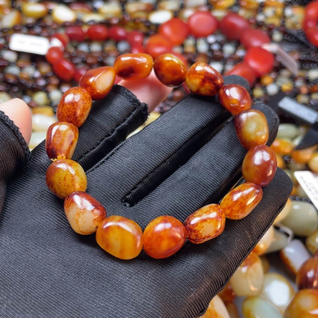 和田玉手链未镶嵌