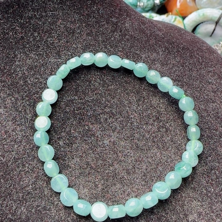 翡翠颈饰未镶嵌天然A货31