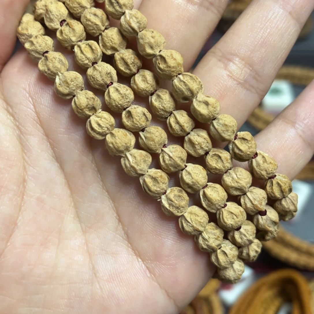 柏香籽/百香籽手串原装深坑莲花