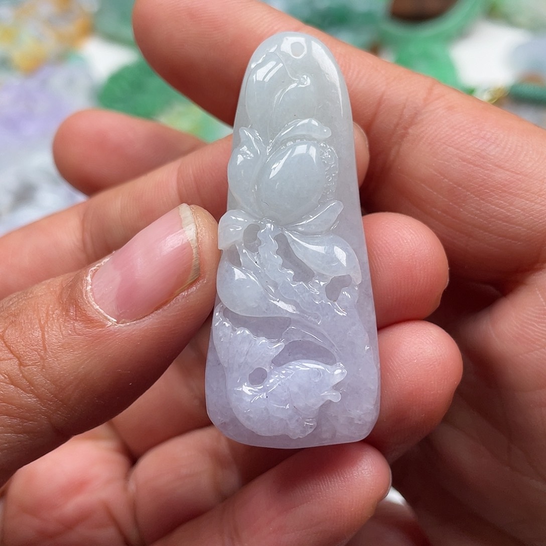 颈饰未镶嵌翡翠翡玉缘翡翠