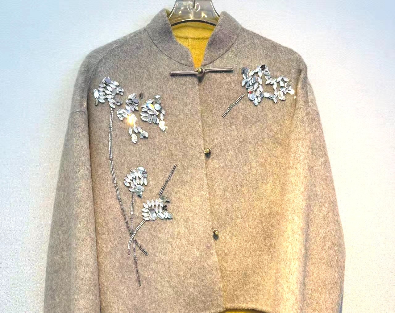 SAI SHANG 新中式骆驼绒大衣