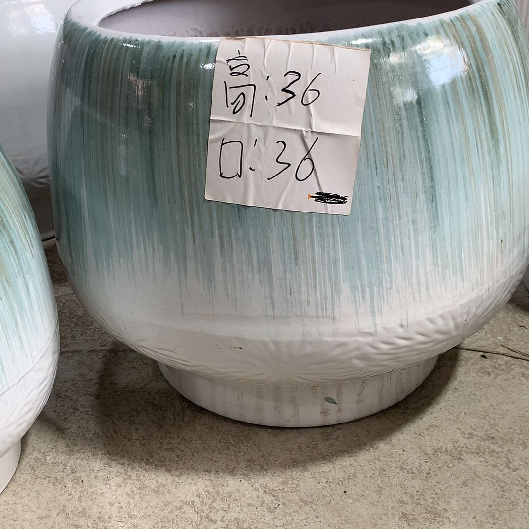 高温陶瓷花盆微瑕
