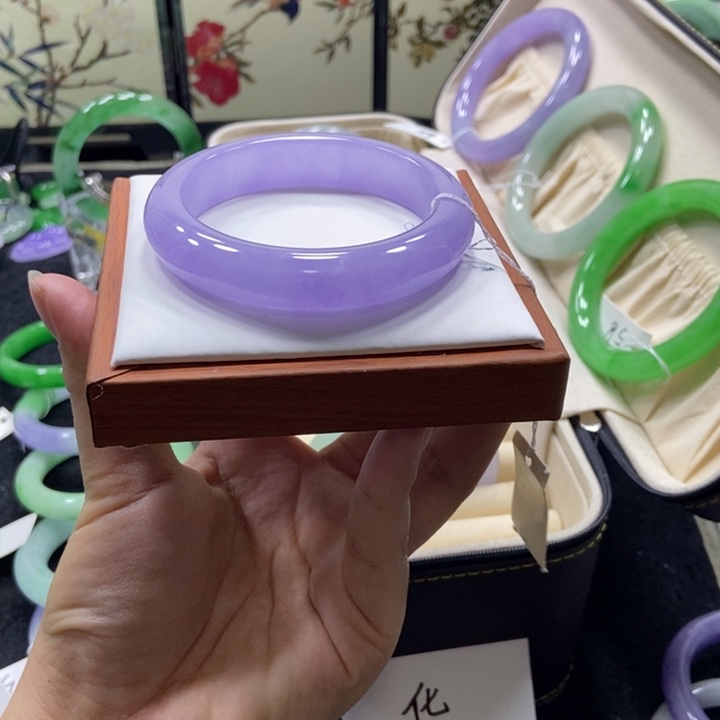 翡***荷非金属57/58手镯圈口