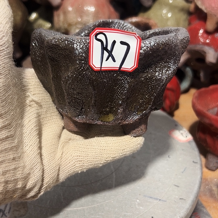 粗陶花盆制作就这样了，